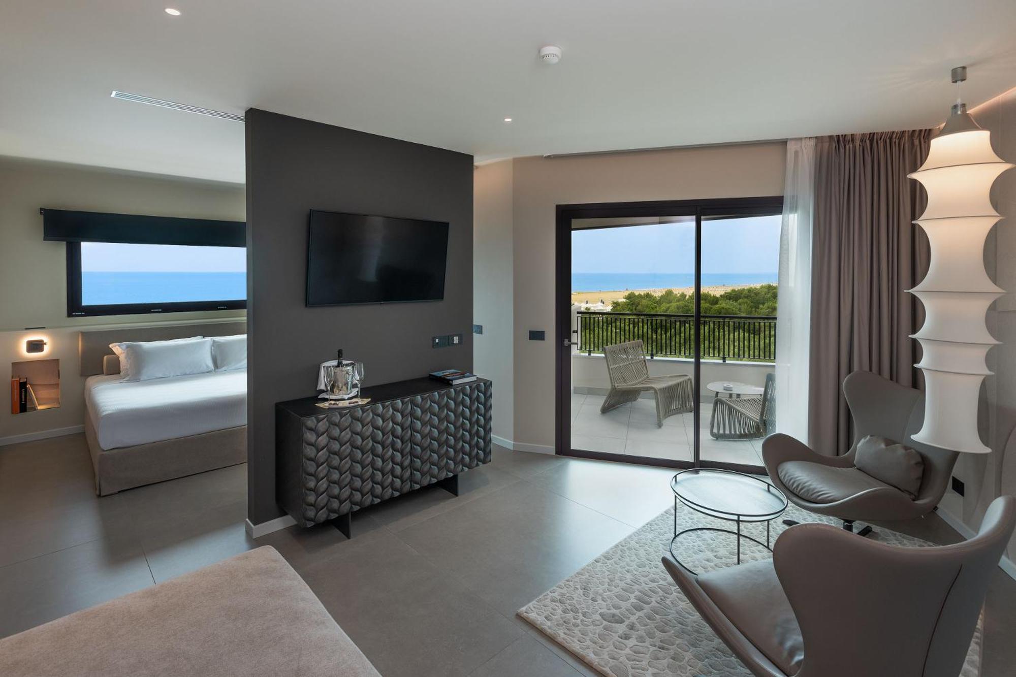 Savoy Beach Hotel & Thermal Spa Bibione Dış mekan fotoğraf Suite at the hotel