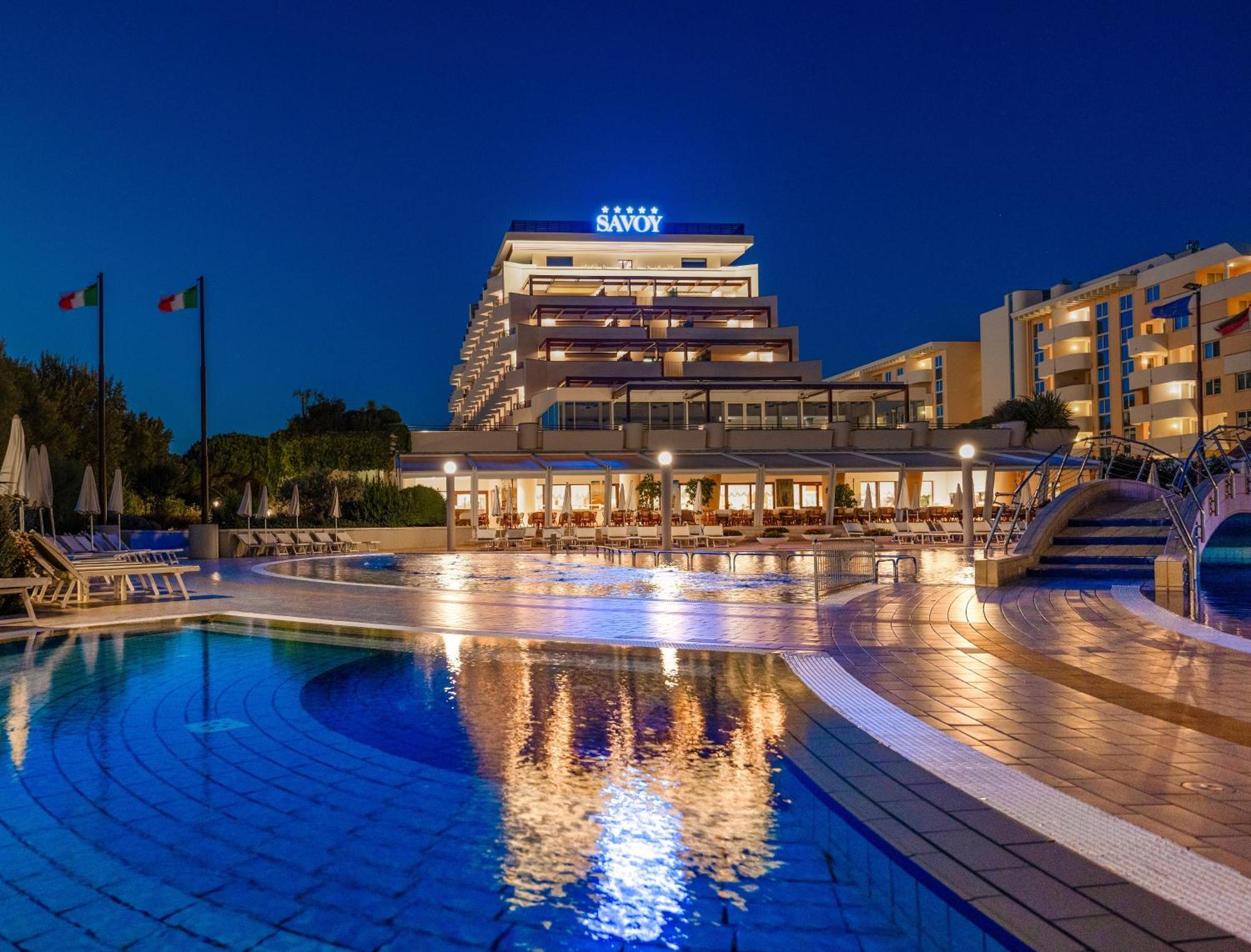 Savoy Beach Hotel & Thermal Spa Bibione Dış mekan fotoğraf
